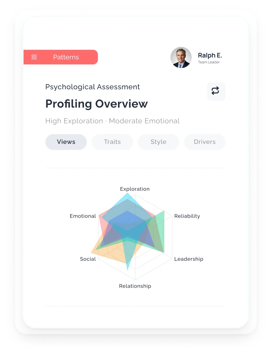 Profile Report sample visual